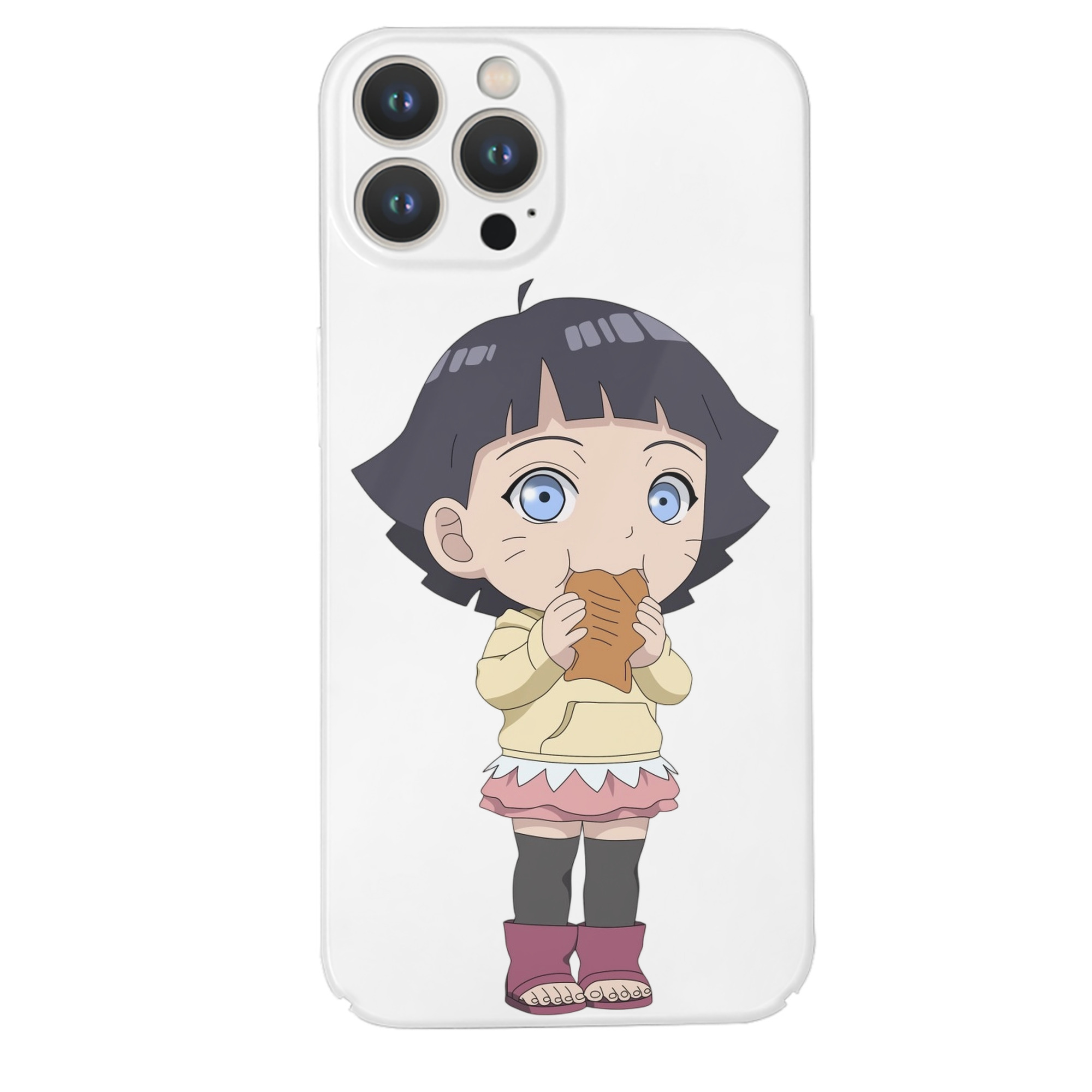 （画像用） NARUTO -ナルト- うずまき ヒマワリ Uzumaki Himawari 【iPhone 14シリーズ対応】ハードケース